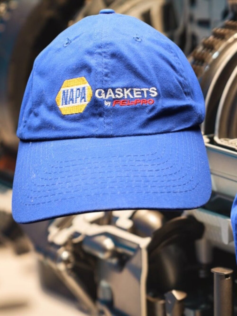 NAPA Gaskets by Fel-Pro Cap Hat The seal that solves it mechanic
